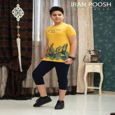 تی شرت و شلوارک پسرانه طرح efectoMilano