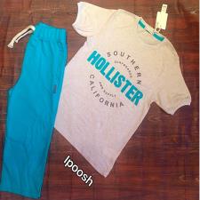 تيشرت شلوارك hollister
