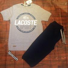 تيشرت شلوارك چاپLacoste 