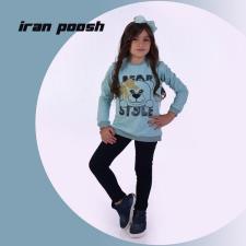 بولیز و ساپورت دخترانه طرح خرسی